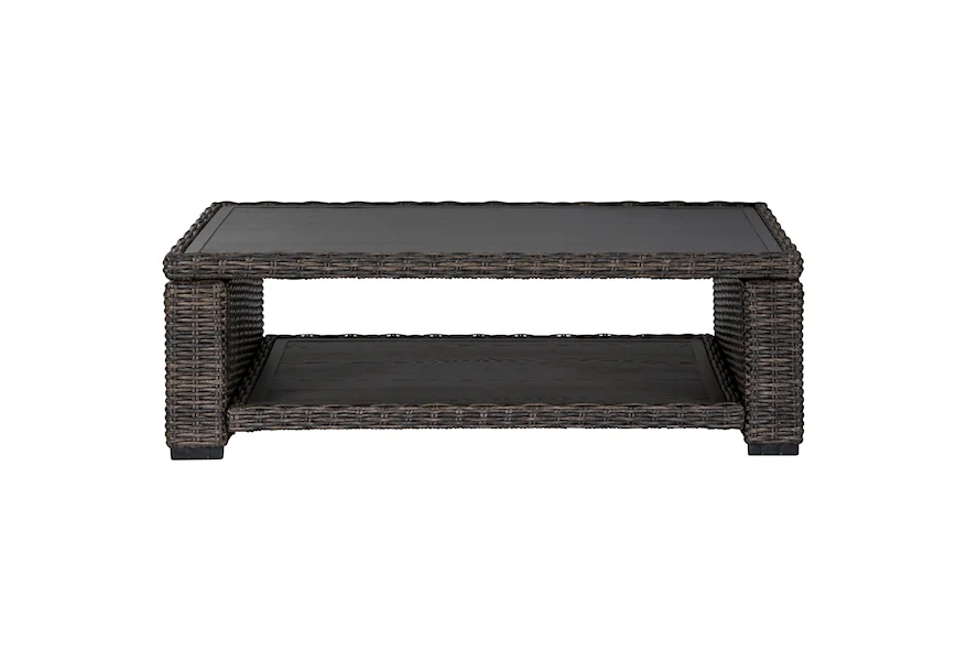 Grasson Lane Rectangular Cocktail Table by Signature Design by Ashley at Esprit Decor Home Furnishings